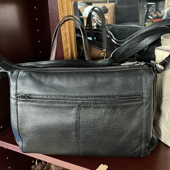 Derek Alexander Leather Crossbody - Picture 4 of 8